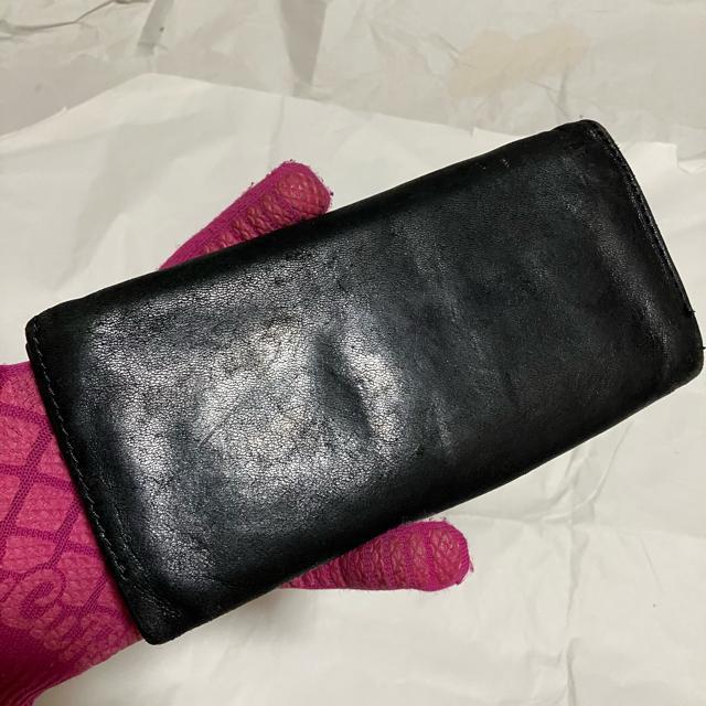 【ELLE HOMME / エルオム】 シープ革 / 二つ折り 長財布 黒 < ブランド  【ELLE HOMME / エルオム】 シープ革 / 二つ折り 長財布 黒 < ブランドの