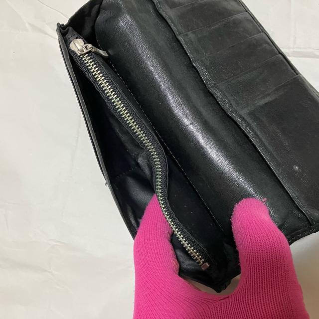 【ELLE HOMME / エルオム】 シープ革 / 二つ折り 長財布 黒 < ブランド  【ELLE HOMME / エルオム】 シープ革 / 二つ折り 長財布 黒 < ブランドの