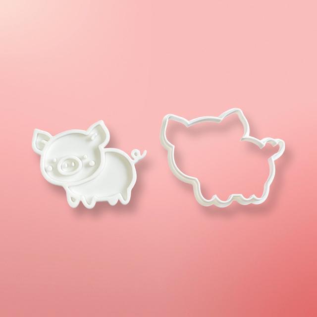 ネコとブタクッキー型 抜き型 粘土型 お菓子作り 料理 可愛い 遊び < グルメ/ドリンク  ネコとブタクッキー型 抜き型 粘土型 お菓子作り 料理 可愛い 遊び < グルメ/ドリンクの