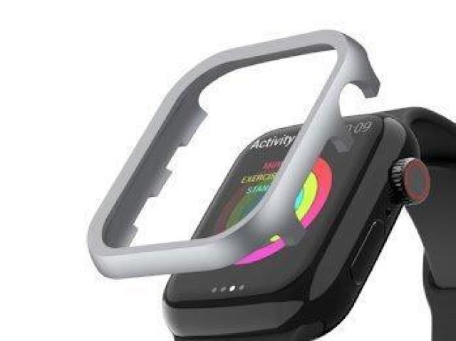 アップル ウォッチ 文字盤 メタルフレーム カバー グレー < 女性アクセサリー/時計 アップル ウォッチ 文字盤 メタルフレーム カバー グレー < 女性アクセサリー/時計の