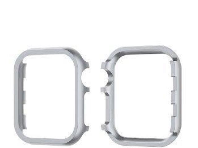 アップル ウォッチ 文字盤 メタルフレーム カバー グレー < 女性アクセサリー/時計 アップル ウォッチ 文字盤 メタルフレーム カバー グレー < 女性アクセサリー/時計の