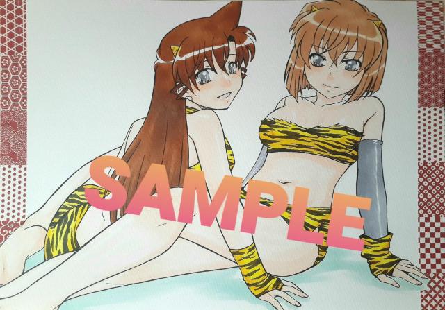 本日早終 自作イラストB5 名探偵コナン/毛利蘭&宮野志保(灰原哀) 鬼コス < アニメ/コミック/キャラクター 本日早終 自作イラストB5 名探偵コナン/毛利蘭&宮野志保(灰原哀) 鬼コス < アニメ/コミック/キャラクターの