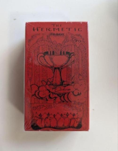 �w�����`�b�N�^���b�g�J�[�h�@78 ���@THE HERMETIC TAROT �|�P�b�g�T�C�Y �� �{/�G���� 