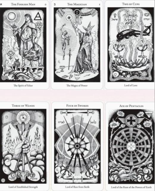 �w�����`�b�N�^���b�g�J�[�h�@78 ���@THE HERMETIC TAROT �|�P�b�g�T�C�Y �� �{/�G���� 