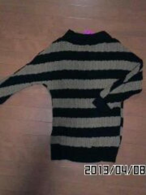 ★ANAP★超カワ★ボーダーリブ編みニット★BEBK★ < ブランド  ★ANAP★超カワ★ボーダーリブ編みニット★BEBK★  < ブランドの