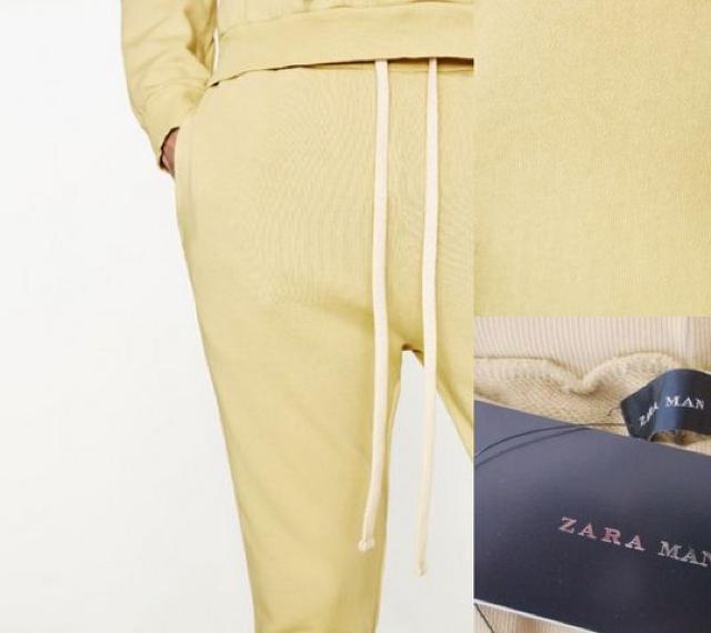 ☆ZARA/ザラ スリム スウェットパンツ/メンズ/S/イエロー☆新品 < ブランド ☆ZARA/ザラ スリム スウェットパンツ/メンズ/S/イエロー☆新品 < ブランドの