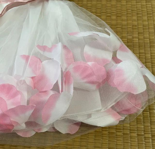 花びら ドレス < キッズ/ベビー  花びら ドレス < キッズ/ベビーの