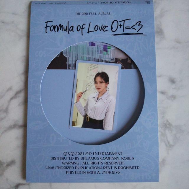 TWICE【ランダム封入特典】折込ポスター等2点(ミナ)★Ready To Be < タレントグッズ  TWICE【ランダム封入特典】折込ポスター等2点(ミナ)★Ready To Be < タレントグッズの