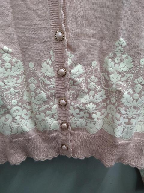 LIZ LISA☆フロッキー加工長袖ニットカーディガン < ブランド LIZ LISA☆フロッキー加工長袖ニットカーディガン < ブランドの