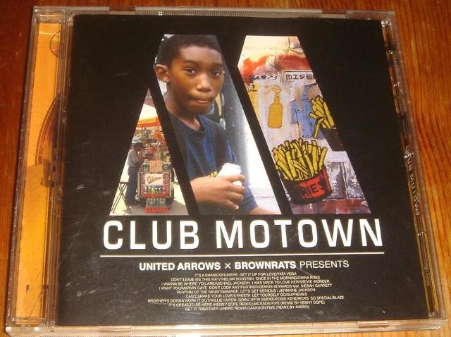 Club Motown -Brownrats X United Arrows Presents CD [^E   CD/DVD/rfI 