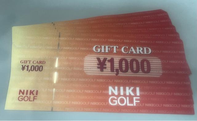 二木ゴルフギフトカード1000円券5枚セット < チケット/金券  二木ゴルフギフトカード1000円券5枚セット  < チケット/金券の