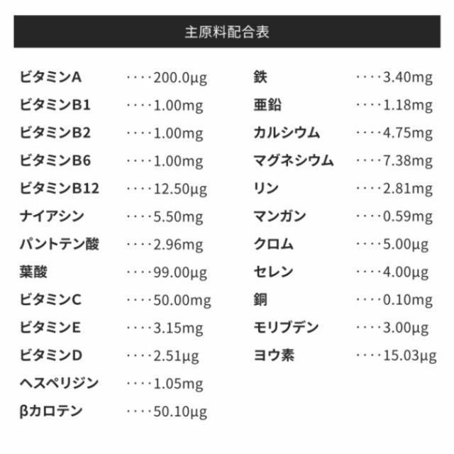 マルチビタミン&マルチミネラル サプリメント約3ヵ月分 健康食品 < ヘルス/ビューティー  マルチビタミン&マルチミネラル サプリメント約3ヵ月分 健康食品 < ヘルス/ビューティーの