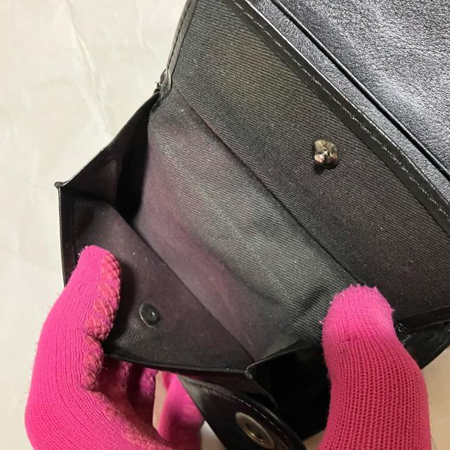 【N's (enz) / エンズ】 本革 / 二つ折り財布 / 市松模様デザイン < 男性ファッション 【N's (enz) / エンズ】 本革 / 二つ折り財布 / 市松模様デザイン < 男性ファッションの