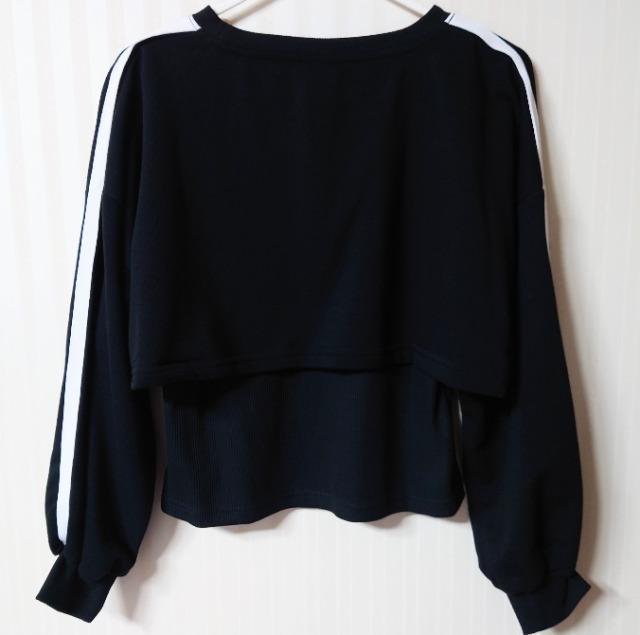 アベイル★リブタンクトップ付き ショート丈トップス【大きいサイズ】 < ブランド アベイル★リブタンクトップ付き ショート丈トップス【大きいサイズ】 < ブランドの