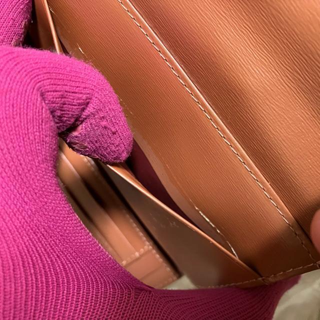 【ヴィンテージ】【mila schon / ミラショーン】 がま口 三つ折り財布 レザー < 女性ファッション  【ヴィンテージ】【mila schon / ミラショーン】 がま口 三つ折り財布 レザー < 女性ファッションの