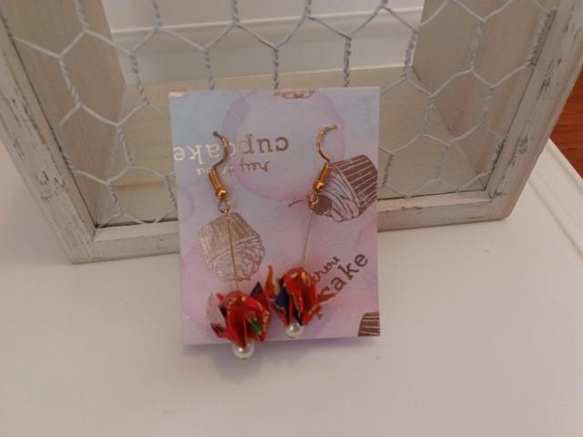 *ハンドメイド* 折り紙ピアス 15種類 < 女性ファッション *ハンドメイド* 折り紙ピアス 15種類 < 女性ファッションの