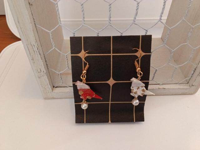 *ハンドメイド* 折り紙ピアス 15種類 < 女性ファッション *ハンドメイド* 折り紙ピアス 15種類 < 女性ファッションの