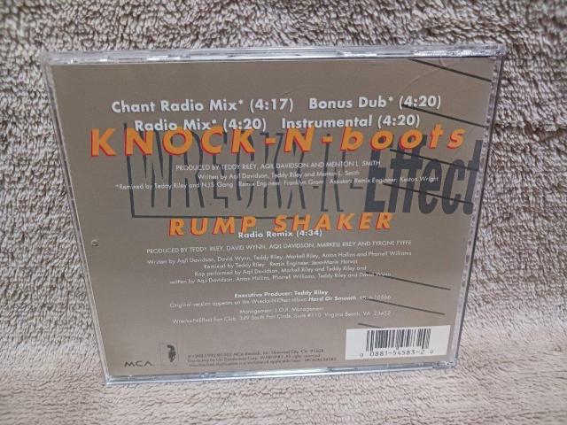 Wrecks-N-Effect/KNOCK-N-boots/輸入盤CDシングル/RUMP SHAKER/Teddy Riley < CD/DVD/ビデオ  Wrecks-N-Effect/KNOCK-N-boots/輸入盤CDシングル/RUMP SHAKER/Teddy Riley < CD/DVD/ビデオの
