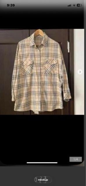 * INGNI/BIGシャツ/タータンチェック/ベージュ * < ブランド  * INGNI/BIGシャツ/タータンチェック/ベージュ *  < ブランドの
