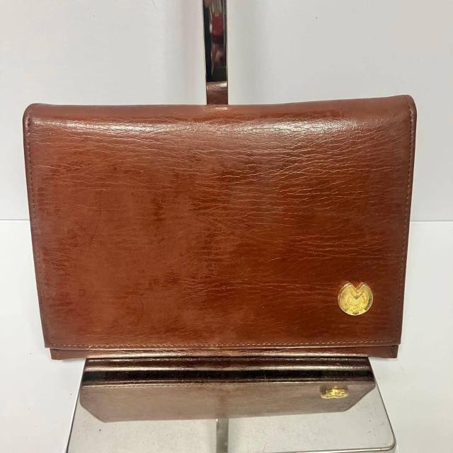 ミラショーン 二つ折り財布 小銭入れあり ブラウン mila schon レザー < ブランド ミラショーン 二つ折り財布 小銭入れあり ブラウン mila schon レザー < ブランドの