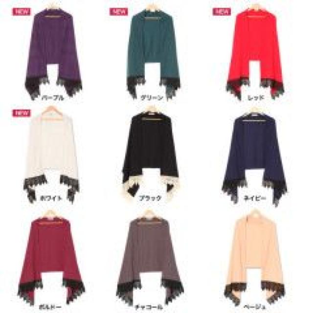 《New》豪華.エレガント★極上素材★レース付*大判ストール【チャコール】 < 女性ファッション  《New》豪華.エレガント★極上素材★レース付*大判ストール【チャコール】 < 女性ファッションの
