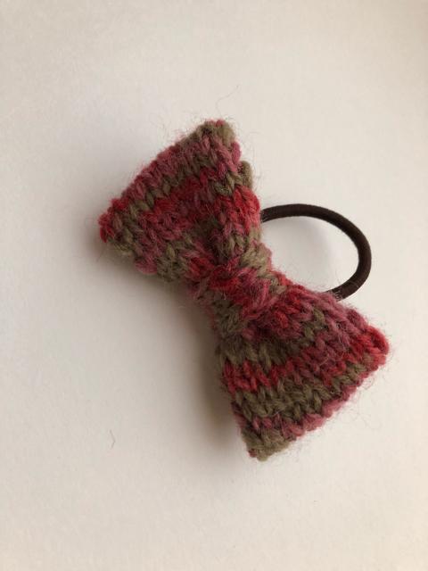 ハンドメイド ヘアゴム リボン ウール SM2好き axes好き 毛糸 < 女性ファッション  ハンドメイド ヘアゴム リボン ウール SM2好き axes好き 毛糸 < 女性ファッションの