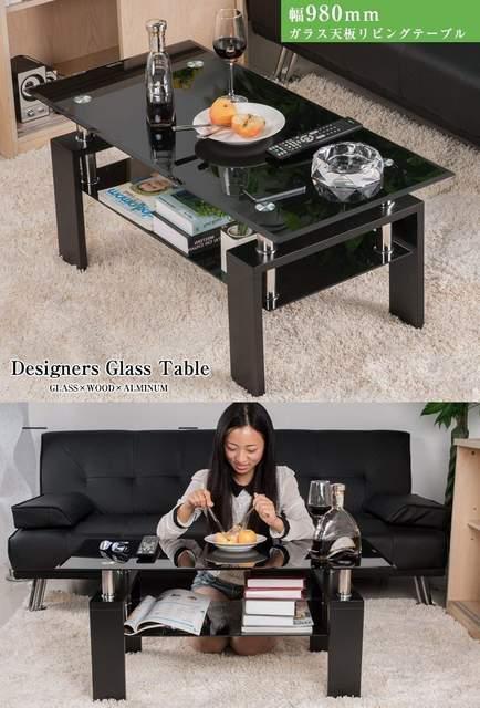 ガラステーブル コーヒーテーブル 88cm 強化ガラス < インテリア/ライフ  ガラステーブル コーヒーテーブル 88cm 強化ガラス < インテリア/ライフの