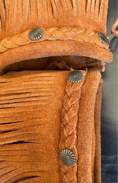MINNETONKA ミネトンカ モカシン HI TOP BACK ZIP BOOT /ブラウン US6 レディース 292 < 女性ファッション  MINNETONKA ミネトンカ モカシン HI TOP BACK ZIP BOOT /ブラウン US6 レディース 292 < 女性ファッションの