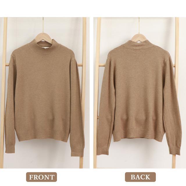 送料無料 新品 プチハイネックニットトップス レディース < 女性ファッション  送料無料 新品 プチハイネックニットトップス レディース < 女性ファッションの