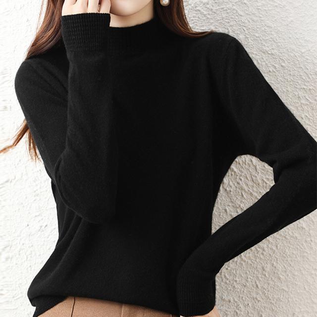 送料無料 新品 プチハイネックニットトップス レディース < 女性ファッション  送料無料 新品 プチハイネックニットトップス レディース < 女性ファッションの