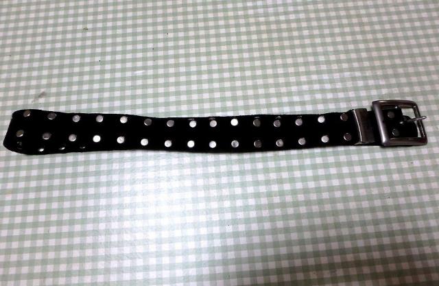 ◆ベルト レザー スタッズ 黒 ブラック 中古品 < 男性ファッション  ◆ベルト レザー スタッズ 黒 ブラック 中古品 < 男性ファッションの