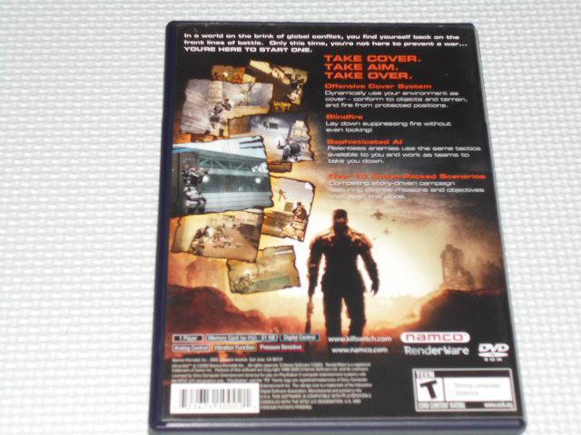 PS2★KILL SWITCH 海外版 北米版 < ゲーム本体/ソフト  PS2★KILL SWITCH 海外版 北米版 < ゲーム本体/ソフトの
