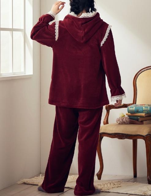 LL~3L★赤ずきん★フリースルームドレス★ルームウェア★ < 女性ファッション  LL~3L★赤ずきん★フリースルームドレス★ルームウェア★ < 女性ファッションの