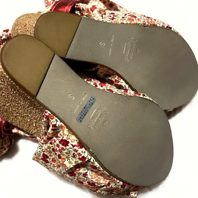 ヴィヴィアンウエストウッド 希少 小花柄リボン ウェッジソール シューズ < 女性ファッション ヴィヴィアンウエストウッド 希少 小花柄リボン ウェッジソール シューズ < 女性ファッションの