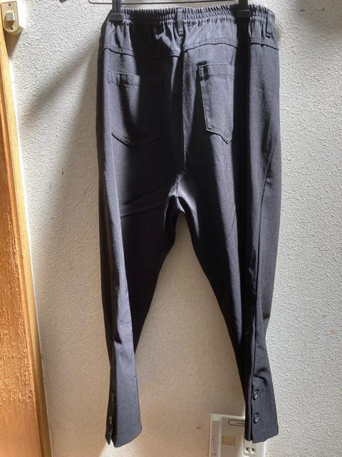 LL 黒センターシーム七分丈パンツ < 女性ファッション  LL 黒センターシーム七分丈パンツ < 女性ファッションの