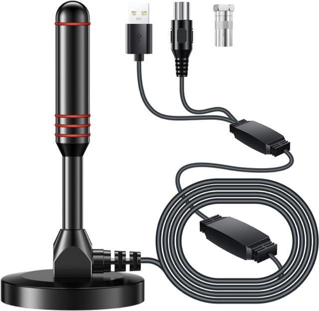 室内アンテナ テレビアンテナ 500KM受信範囲 4K HDTV 地デジアンテナ 360度全方位受信 ブースター内蔵 設置簡単 < 家電/AV  室内アンテナ テレビアンテナ 500KM受信範囲 4K HDTV 地デジアンテナ 360度全方位受信 ブースター内蔵 設置簡単  < 家電/AVの