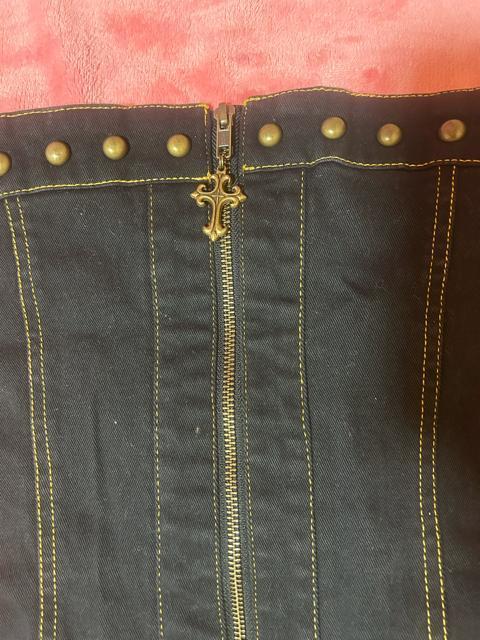 d.i.a.  ブラックデニム フロントクロスジッパー  ベアトップオールインワン ジャンプスーツ 新品未使用 < ブランド  d.i.a.  ブラックデニム フロントクロスジッパー  ベアトップオールインワン ジャンプスーツ 新品未使用 < ブランドの