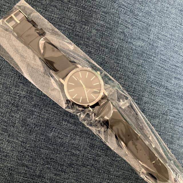 アナログ腕時計 ブラック 無地 シンプル < 男性アクセサリー/時計 アナログ腕時計 ブラック 無地 シンプル < 男性アクセサリー/時計の