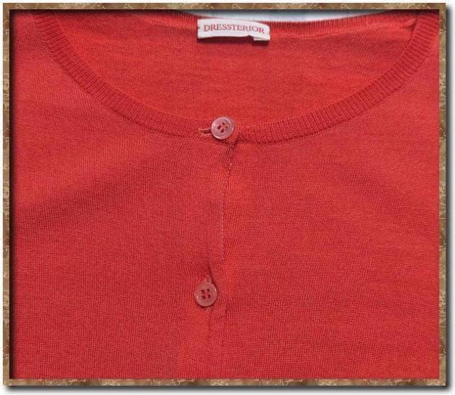 ドレステリア ニットカーディガン 朱色 < ブランド ドレステリア ニットカーディガン 朱色 < ブランドの