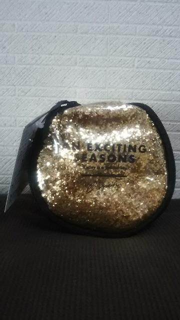 アクセサリーポーチ 化粧ポーチ ゴールド < 女性ファッション アクセサリーポーチ 化粧ポーチ ゴールド < 女性ファッションの