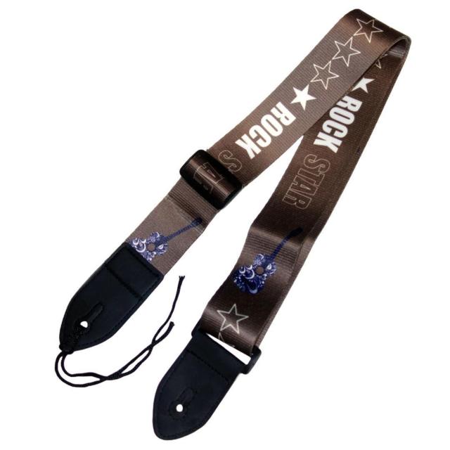 ROCK STAR ギター ストラップ エレキギター アコースティックギター アコギ ベース < ホビー ROCK STAR ギター ストラップ エレキギター アコースティックギター アコギ ベース < ホビーの