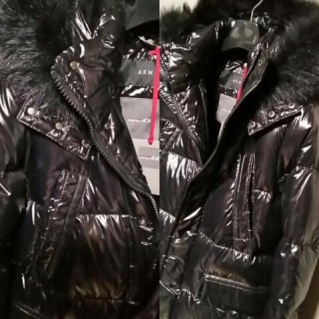 ViAKM~DUVETICA SOFILETASHYNYNYLON HOODED DOWN COAT  XL  uh 