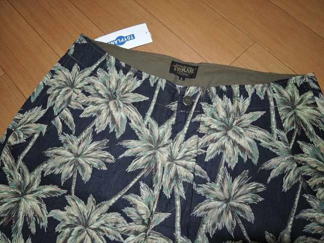 新品トイプレーンTOY PLANEカモアロハ柄ショーツMハーフパンツ < 男性ファッション  新品トイプレーンTOY PLANEカモアロハ柄ショーツMハーフパンツ < 男性ファッションの