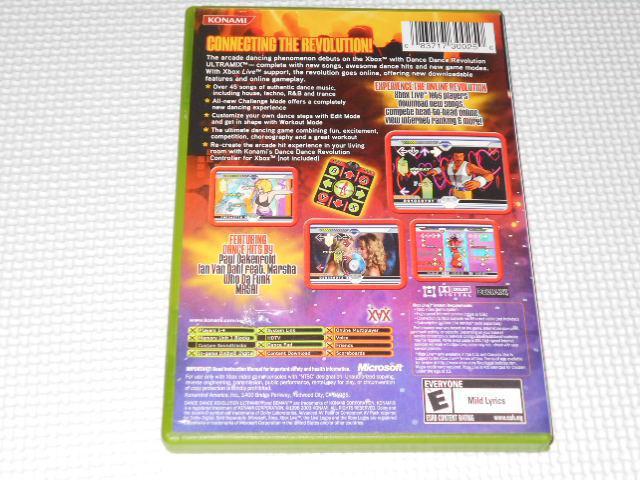 xbox★DANCE DANCE REVOLUTION ULTRAMIX 海外版 < ゲーム本体/ソフト  xbox★DANCE DANCE REVOLUTION ULTRAMIX 海外版 < ゲーム本体/ソフトの