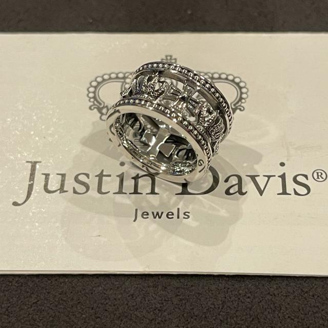 新品◆JUSTIN DAVIS◆MEDIEVAL WEDDING BAND RING◆クロスクラウンリング◆8号◆ < ブランド  新品◆JUSTIN DAVIS◆MEDIEVAL WEDDING BAND RING◆クロスクラウンリング◆8号◆ < ブランドの