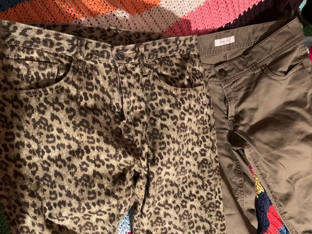 G U他2枚ストレッチ Lサイズ ズボン2枚 茶色ヒョウ豹柄 送料無料 < 女性ファッション  G U他2枚ストレッチ Lサイズ ズボン2枚 茶色ヒョウ豹柄 送料無料 < 女性ファッションの