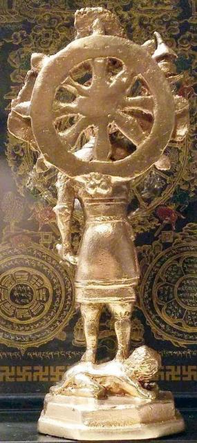 毘沙門天(多聞天) 仏像 銅製 全長10.8cm 仏教美術 七福神 < インテリア/ライフ  毘沙門天(多聞天) 仏像 銅製 全長10.8cm 仏教美術 七福神 < インテリア/ライフの