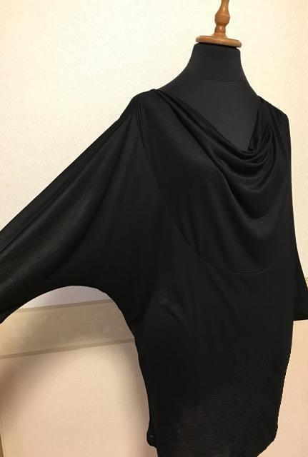 ユナイテッドアローズGreen Label Relaxingシルク混 カットソー 黒 < ブランド  ユナイテッドアローズGreen Label Relaxingシルク混 カットソー 黒 < ブランドの