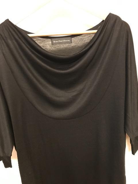 ユナイテッドアローズGreen Label Relaxingシルク混 カットソー 黒 < ブランド  ユナイテッドアローズGreen Label Relaxingシルク混 カットソー 黒 < ブランドの