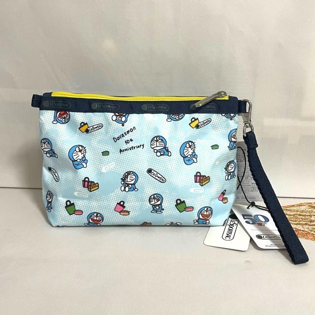 ★新品★LeSportsac レスポートサック ドラえもん50周年  化粧ポーチ  2つ収納 ポーチ 7105 送料無料 < 女性ファッション  ★新品★LeSportsac レスポートサック ドラえもん50周年  化粧ポーチ  2つ収納 ポーチ 7105 送料無料 < 女性ファッションの